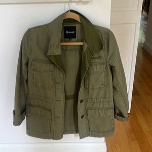 Madewell Green Utility Light Jacket XS